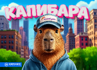 Шоу-лист "Капибара" малый
