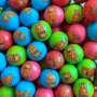 Жевательная резинка 22 мм с принтом "Зайчата" 