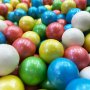 Жевательная резинка 24 мм "Мерцающая жемчужина"