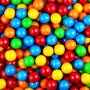 Жевательная резинка 24 мм с шипучкой "Гром и молния"
